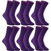 Rainbow Socks - Donna Uomo Calzini Antibatterici Senza Compressione per Diabetici