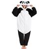 LATH.PIN Adulto Kigurumi Pigiama Unisex Anime Animale Costume Cosplay Costume Tuta Onesies Set Pigiama Panda Biancheria da Notte Sleepwear, XL