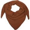 styleBREAKER Sciarpa triangolare donna in lana e alpaca,Cognac