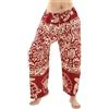 PANASIAM Relax Pants Atlantic, Red, M