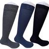 Infinity 12 Paia Calze Lunghe Uomo Caldo Cotone100% Morbide di qualità Puro Cotone Soft Elasticizzate (Assortite, 39/42)
