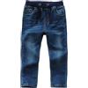 Vuncio Jeans Invernali Bambino Larghi Eleganti Comodi Pantaloni Denim Baggy Ragazzo Elastico in Vita Morbidi Inverno Casual Scuola Outdoor Cowboy Pantalone