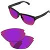 PapaViva Ricambio per lenti Oakley Frogskin Lite OO9374, Mezzanotte Sole - Polarizzato, Taglia unica