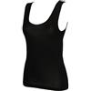 RAGNO Camiciola Donna Spalla Larga 85% Lana Merino e 15% Seta Articolo 074022, 020 Nero, 2-SECONDA (EU XS - F 1 - USA XXS - GB 30)