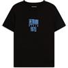 Calvin Klein Jeans T-Shirt Nera con Logo Davanti