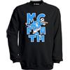 MAGLIERIA CONFORTI Felpa Girocollo di MC FRATM 8 Scott McTominay Calcio Hoodie Taglia Uomo Donna Unisex (IT, Testo, XL, Regular, Regular, Nero)