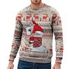 Generico Maglioni Natalizi Divertenti Maglione Natalizio Uomo, Ugly Christmas Sweater Ugly Babbo Natale Maglione di Natale Divertente Brutto Christmas Jumper Renne di per Uomo 2025