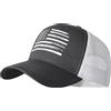 VIONLAN Berretto da baseball, cappello da camionista con bandiera americana, per uomo e donna, traspirante, regolabile, in rete, per attività all'aperto