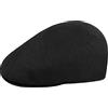 Kangol Coppola Seamless Tropic 507 Donna/Uomo - Cappello Piatto con Visiera Primavera/Estate Estate - S (54-55 cm) Nero