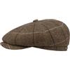 Stetson Hatteras Gallanger Coppola Spina di Pesce Multicolore Prodotto in UE Unisex Autunno Inverno