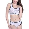 Landofgenie Camisole e Mutandine Donne Cotone Bralette Set Sport Loungewear Set Game Console