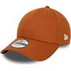 New Era Cappellino da Baseball Regolabile 9Forty in Bianco Berretto Cappello Marrone