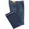 Maxfort Jeans Stone Washed Taglie Forti Uomo - Blu Scuro, 72 GIROVITA 144 CM