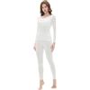 Vinconie Set Intimo Termico Donna Maglia Termica Pantaloni Termici Morbido Invernali