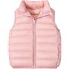 Happy Cherry Gilet Piumino Bambini Ragazze Giubbotti Autunno Inverno Caldo Smanicati Senza Maniche 3-9anni