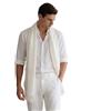 LA FERANI Sciarpa estiva da uomo in cashmere 180x70 cm sottile per occasioni formali, elegante stile classico, sciarpa da uomo, regalo per lui, bianco, 175x70