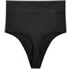 NEXT Donne Perizoma a Vita Alta Modellante Senza Cuciture con Effetto Contenitivo sul Ventre Nero 36-38-38