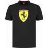 PUMA Maglietta da Uomo con Grande Scudo Scuderia Ferrari, Nero, M