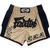 Fairtex - Pantaloncini da Boxe, Taglio Slim Muay Thai (Cachi, M)