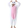 ULEEMARK Pigiama Anime Cosplay Halloween Costume Attrezzatura Adulto Animale Onesie Donna Uomo Unisex per Altezze da 140 a 187 cm
