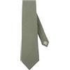 Le Colonel - Cravatta Lino verde argilla - Made in France