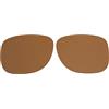 Wetnenss Lenti di ricambio per occhiali da sole Rayban Justin RB4165 (54 mm) polarizzate, spessore 1,5 mm, prevenzione del sale, resistenti agli oli (rosso scuro) (rosso scuro), marrone, 53.5*44mm
