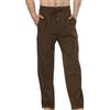 HomyComy Pantaloni Pigiama Uomo 100% Cotone Leggero Abbigliamento da Notte Pantaloni del Pigiama Sciolti a Quadri da Uomo con Coulisse e Tasca