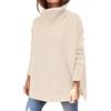 Generic Maglioncino Donna Maglione Leopardato Donna Maglioni da Manica A Maglioni Oversize Larghi Pullover Lavorati A Maglia Grosso per Le Donne Lana Firmati