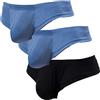 Faringoto Pantaloncini sexy mutande da uomo in tessuto a coste con tasca a U