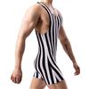 YUFEIDA Body sportivo da uomo, tuta da uomo, vestibilità aderente, pigiama da wrestling, biancheria intima