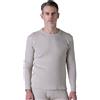 LAPASA Maglia Termica Uomo Cotone Abbigliamento Intimo Termico a Maniche Lunghe Strato Base M58, Beige (Maglia*1), L