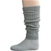 Grödo Grodo Grödo, scaldamuscoli per bambini in costina merino (grigio, 2 (8x29cm))