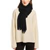 Superora Sciarpa da Donna Scialli Spessa Morbida e Lunga Grande Stole Invernale Calda a Maglia Con Nappe