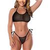 SHERRYLO 1892-rosa Chartreuse Set di Bikini Donna (Pacco da 1)