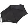 Y-DRY Ombrello Antivento, Pieghevole per Auto ad 8 Stecche, Chiusura Manuale con Fusto Ribaltabile, Idrorepellente con Struttura in Acciaio, Alluminio e Fibra di Carbonio (BLACK #2)