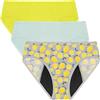 Neione Ragazze Mutande Mestruali Flusso Abbondante Ciclo Hipster 9-18 Anni | Mutandine Mestruali Adolescenti, Slip Mestruale Lavabile, 4 Strati Ultra Assorbenti, Traspirante e Comodo, Slip Anti-perdita