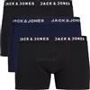 Jack & Jones - Boxer da uomo, confezione da 3 pezzi, in misto cotone Multicolore @19. XXL
