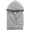 Corredocasa Accappatoio Unisex in Spugna Uomo -Donna con Cappuccio e Tasche - Morbido, Assorbente e Idrofilo - Tinta Unita, Lavabile a 60°C - Ideale per Casa, Palestra, Spa - Varie Taglie e Colori