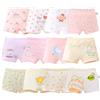 Tolmaiertu Slip Boxer in Cotone Bambine e Ragazze Mutande Cotone 2-14 Anni Confezione da 12