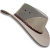 Oztrala HAT Australian Outback P-Leather Feltro Mesh Breezer Cowboy Aussie Jacaru Golf HSRZ US