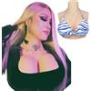 ALZRGORA Tette finte in silicone Mascherina in silicone forme C-G CUP per Crossdresser Drag Queen