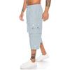 Kendindza Collection Kendindza Bermuda da uomo, con zip per rimuovere le gambe e passare da pantaloni a 3/4 a pantaloni corti