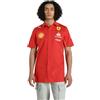 PUMA Camicia Team Scuderia Ferrari 2024 Uomo Rosso Bruciato - Taglia: M