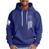 Generico Felpe Uomo Con Cappuccio Giacca Uomo Elegante Taglie Forti Tennis Sportivo Felpe Oversize Hoodie Sportive Felpata Cotone Sweatshirt Imbottite Running Vestiti Bodybuilding Sport 2#bleu royal 4XL