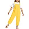 Generico Salopette Bambina Bambino Estive 3-14 Anni in Misto Cotone Tuta Meccanico Leggero Tuta da Lavoro Oversize Pantaloni Casual Mare per Sportivo, Scuola Materna ed Elementare