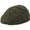 Melegari Cappelleria Berretto di Maglia, Basco di Maglia, Lana Angora, Made in Italy, Donna/Ragazza, Autunno/Inverno (Verde)