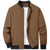 Magcomsen Giacca bomber da uomo, giacca a vento leggera con cerniera integrale, casual, elegante, da esterno, giacche da golf
