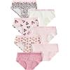 NEXT Ragazza Confezione da 7 Slip a Vita Bassa Rosa/Crema 15 Anni-16 Anni