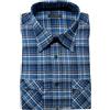Siry Work Camicia Flanella Uomo Quadri Camice in Flanella Uomo Regular Fit Casual Tinto Filo 100% Cotone con doppio Taschino sul Petto e Chiusure a Zip Art. MOENA (IT, Testo, XL, Regular, Regular, 0355)
