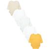 TupTam Body Neonato - Body Neonato 0-3 Mesi 5 Pezzi, Body Bambino Cotone 100%, Apertura Frontale, Unisex